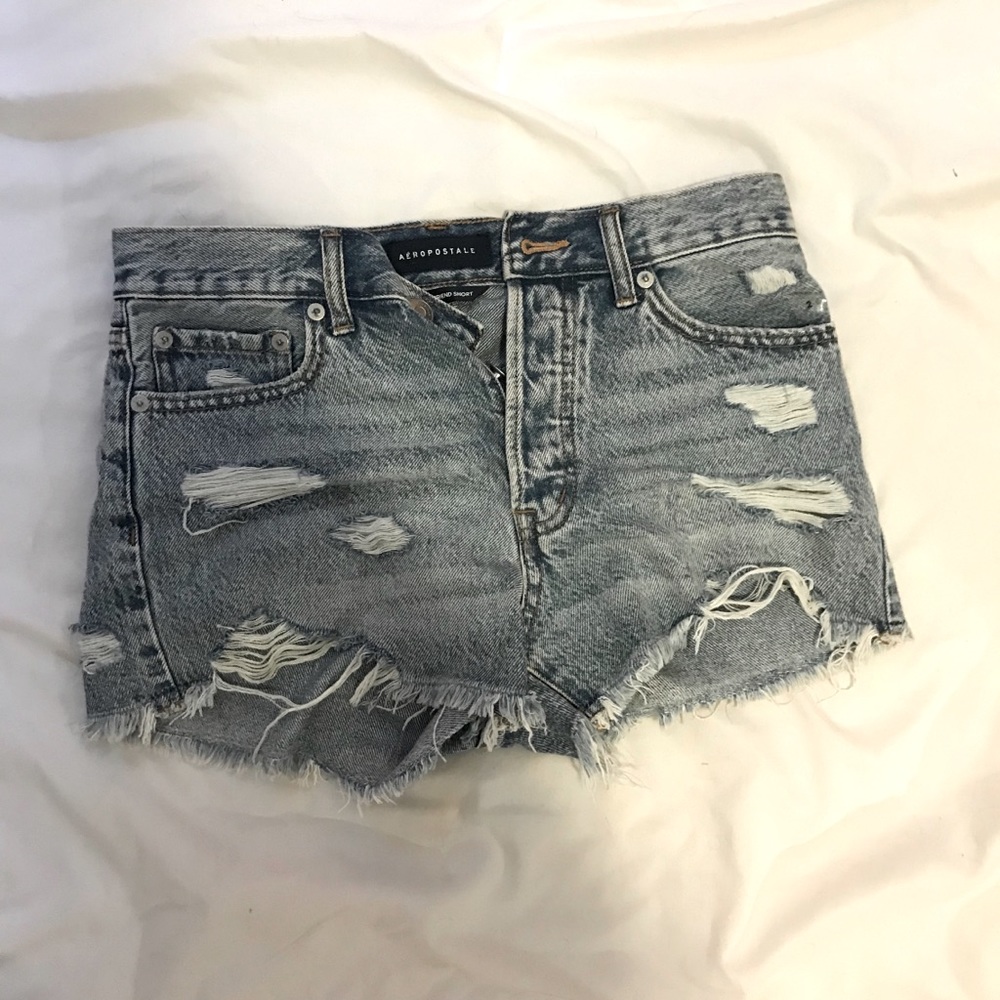 Denim shorts size 2